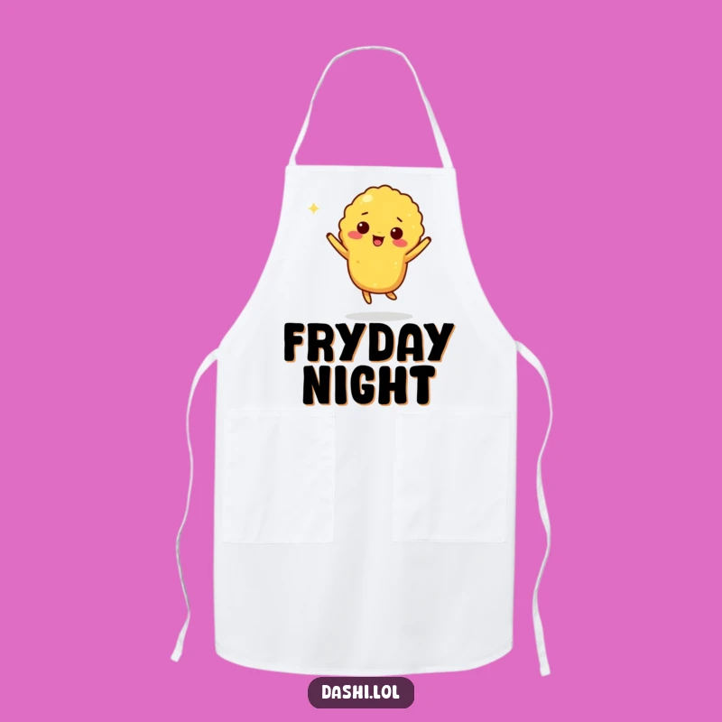 Funny Tempura Jig Apron: Cook with Festive Flair!