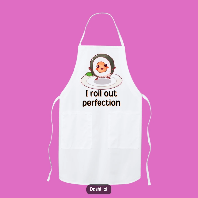 Funny Sushi Chef Apron: Hilarious Kitchen Gift for Japanese Food Lovers