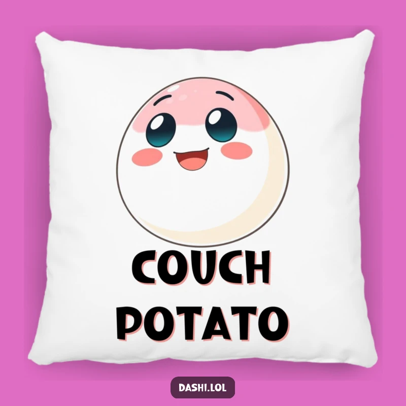 Funny Bouncing Mochi Pillow: Cuddle Up with Joy!