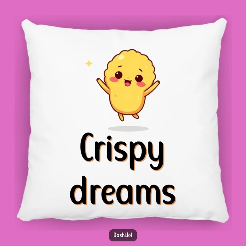 Funny Tempura Jig Pillow: Cuddle Up with Festive Fun!
