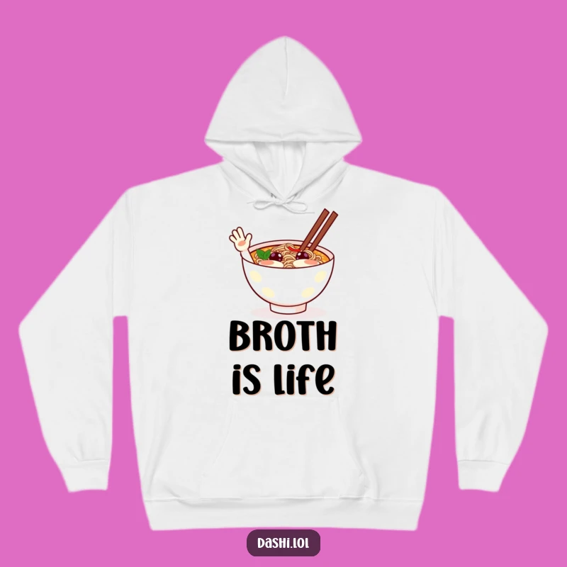 Cozy Funny Ramen Wave Hoodie: Warmth and Welcomes!