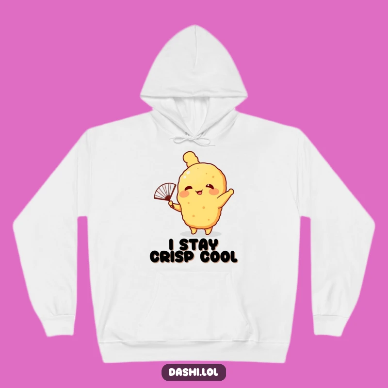 Funny Tempura Fan Hoodie: Cozy & Hilarious Gift for Food Lovers