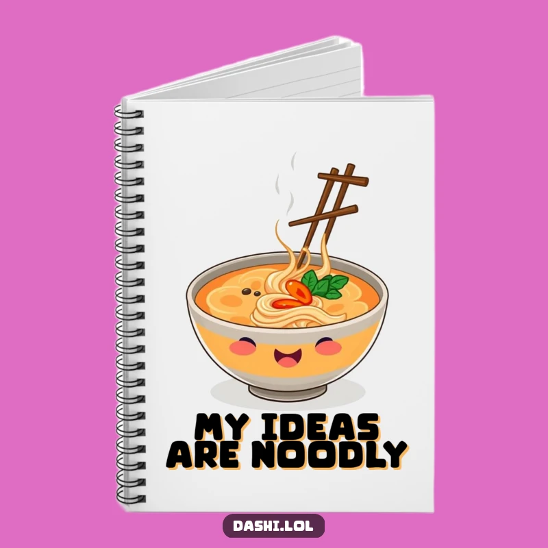 Funny Ramen Juggler Notebook: Hilarious Journal for Foodie Thoughts
