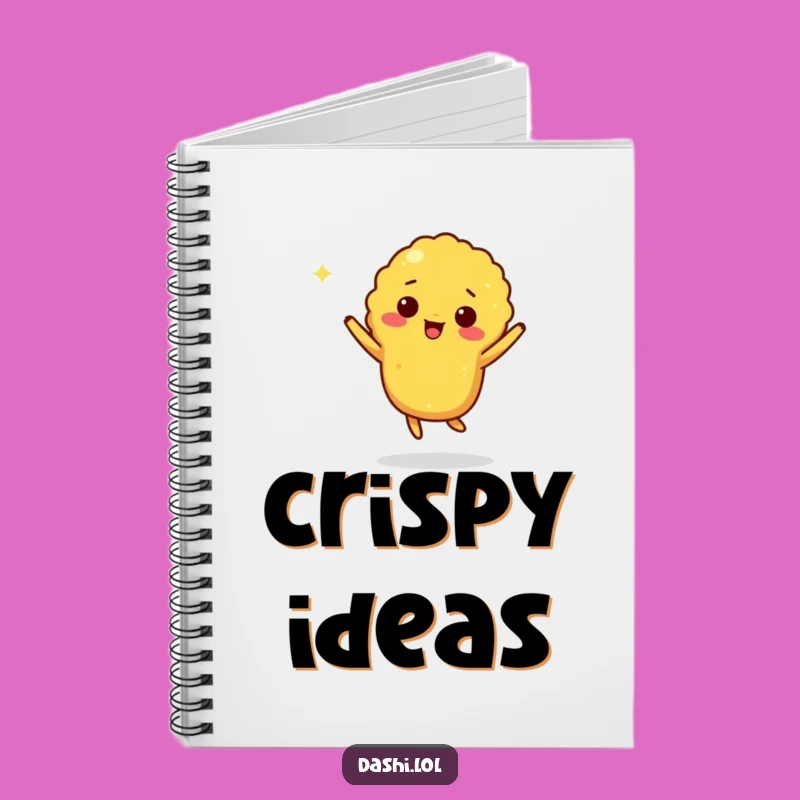 Funny Tempura Jig Notebook: Jot Down Ideas with a Smile!