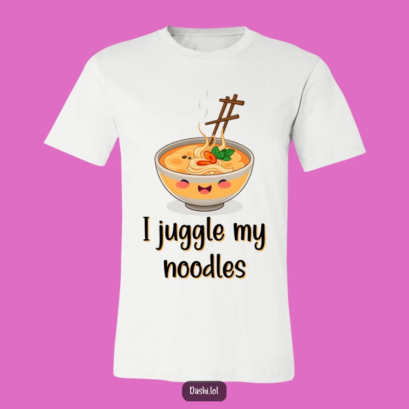Funny Ramen Chopstick Tee: Hilarious Foodie Shirt for Noodle Aficionados