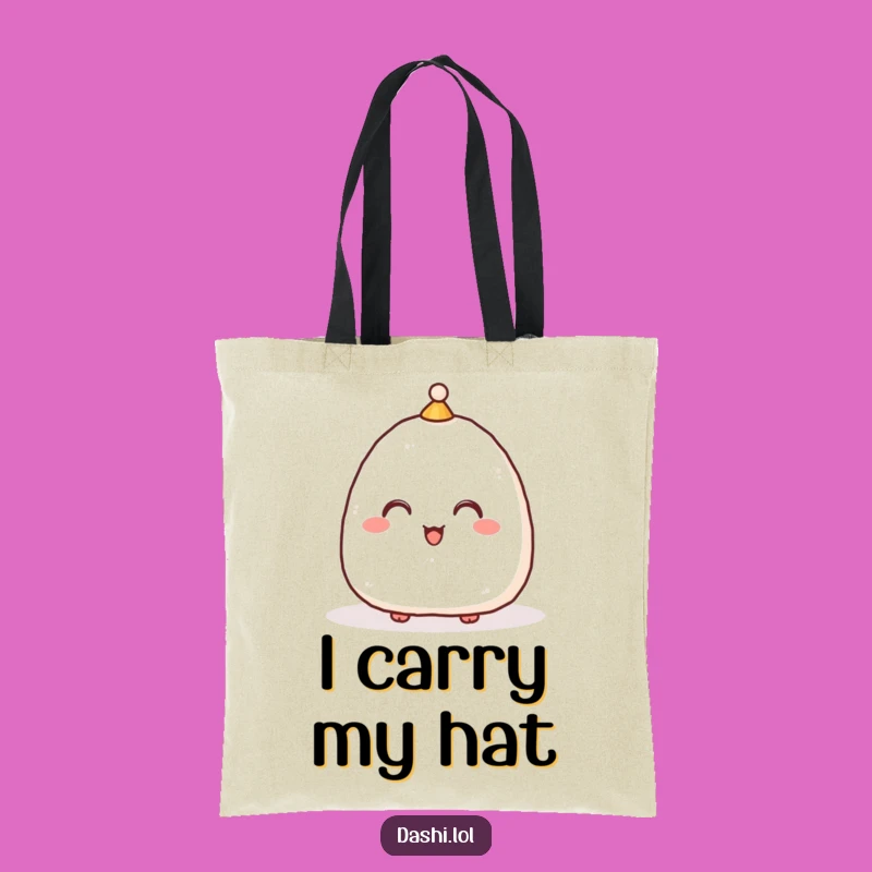 Funny Onigiri Tote Bag: Chic & Hilarious Gift for Culture Enthusiasts